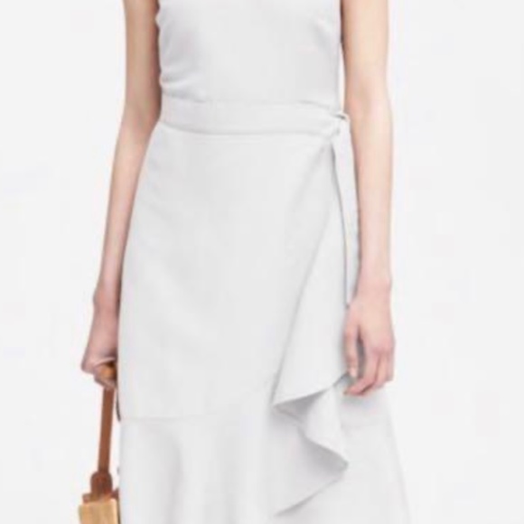 Banana Republic white linen dress - Picture 4 of 4